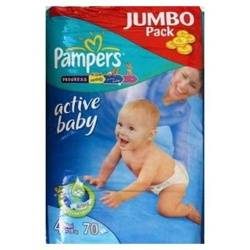 Памперс подгузники Active Baby (4) 7-14кг maxi 70шт
