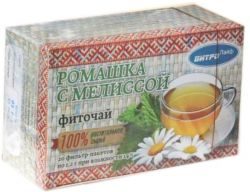 Фиточай Ромашка с мелиссой 1
