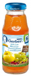 ГЕРБЕР сок яблоко