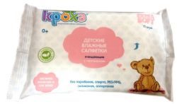 Кроха салфетки влажные с пантенолом №15