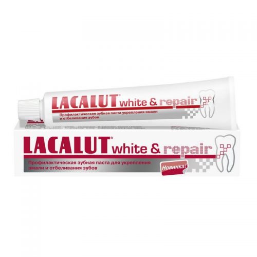 Зубная паста Lacalut White and repair 75мл