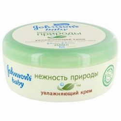 Джонсонс беби крем увлажняющий Нежность природы 250мл