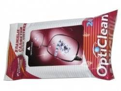 Салфетки opticlean для оптики 20шт