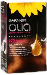 Гарньер ОЛИЯ Карамельный темно-русый №6.35