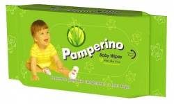 Памперино салфетки влажные детские с алоэ вера 50шт