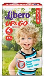 Либеро трусики Up&go 13-20кг extra large 44шт