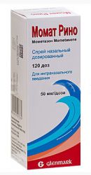 Момат Рино 50мкг/доза спрей назальный дозированный 120 доз флакон-дозатор