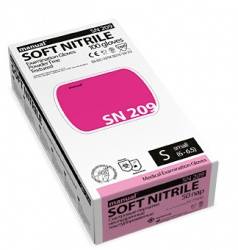 Перчатки смотровые нестерильные нитриловые (р.M) 50 пар (SN209)