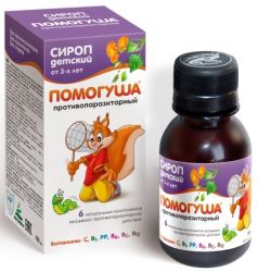 Помогуша сироп детский противопаразитарный 100мл (с 3-х лет)
