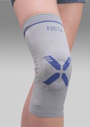 Фоста/Fosta F 1602 Фиксатор коленного сустава с силик.кольцами и боков.пластинами  /XL/