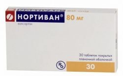 Нортиван 80мг №30 таблетки