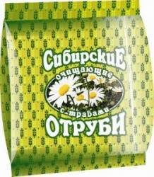 Отруби сибирские очищающие пакет 200г