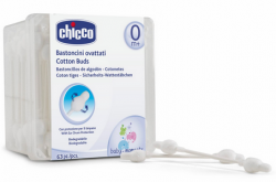 Чикко ватные палочки с ограничителем