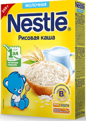 Нестле каша молочная рисовая 250г