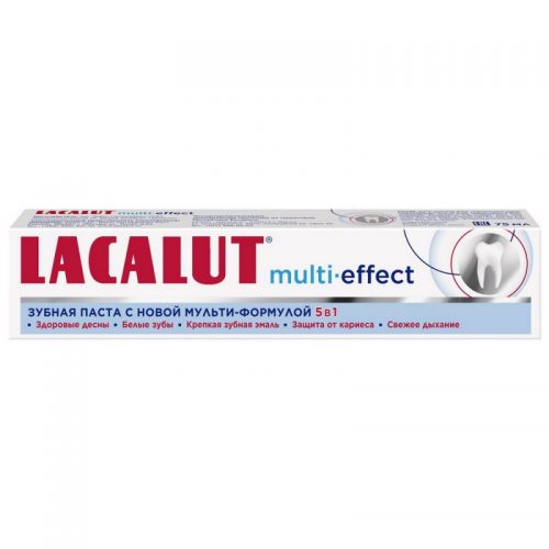 Зубная паста Lacalut Multi-effect 75мл