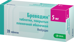 Бравадин 5мг №28 таблетки