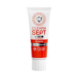 Зубная паста ClearaSept 3D white 3D отбеливающая 75мл