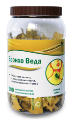 Бронхо Веда леденцы имбирь №200