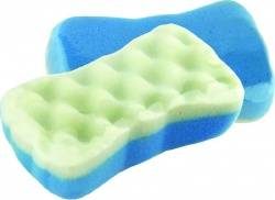 Курносики мочалка с массажным слоем бантик 6мес+