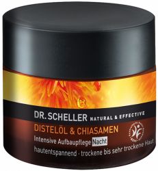 Доктор Шеллер крем ночной интенсивный для очень сухой кожи с маслом расторопши 50мл