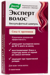 Эвалар Эксперт волос шампунь для укрепления волос 7мл №5 саше