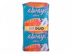 Олвейз прокладки Ультра Фреш нормал плюс 18шт