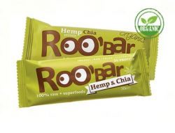 Рубар батончик с коноплей и чиа 30гр organic