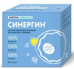 Синергин антиоксидантный комплекс (сперотон и прегнотон) №60 капсулы