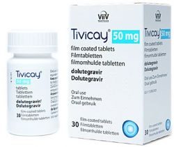 Тивикай 50мг №30 таблетки