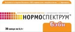 Нормоспектрум бэби 400мг №30 капсулы