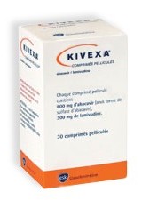 Кивекса таб. п.п.о. 600мг+300мг №30