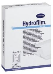 ХАРТМАНН/HARTMANN HYDROFILM PLUS пленочная повязка с впитывающей подушкой 10х12см 25шт
