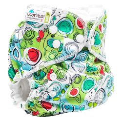 Глориес многоразовый подгузник Классик+ Весенний 3-18кг+2 вкладыша