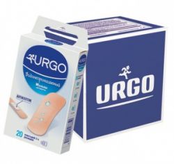 Урго лейкопластырь водонепроницаемый антисептический №20 набор