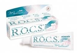 Рокс Медикал минералс гель зубной реминерализующий фруктовый 45г