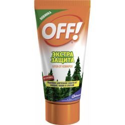 Офф Экстра защита крем от комаров 50мл