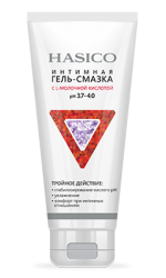 Хасико гель-смазка с L-молочной кислотой pH 3