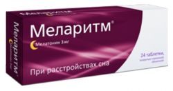 Меларитм 3мг №24 таблетки