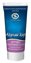 Акулья сила крем пептид и протеин шелка для лица дневной 50мл