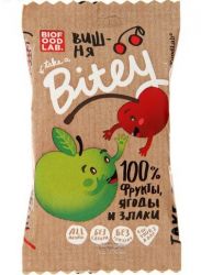 Байти батончик фруктово-ягодный яблоко-вишня 25гр