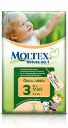 Молтекс Nature no.1 подгузники Midi 4-9 кг (3) 40шт