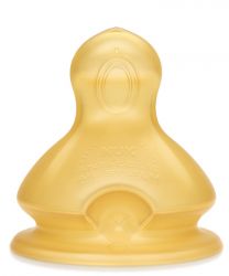 Нук соска First Choice латексная для жикого питания с особо маленьким отверстием р.1-S