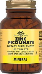 Солгар Пиколинат цинка №100 таблетки