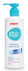 Пиджен гель для купания нежный neborn pure 200мл
