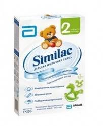 Симилак 2 смесь сухая молочная для детей 350г