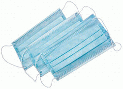 Маска медицинская защитная трехслойная гипоаллергенная №50