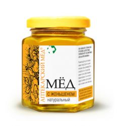 Мед аптекарский с женьшенем 250г
