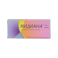 Мидиана №21х3 таблетки