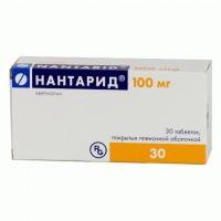 Нантарид 100мг №30 таблетки