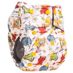 Глориес многоразовый подгузник PREMIUM Котята 3-18кг+2 вкладыша